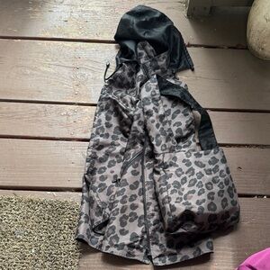 Leopard Print Women’s Jacket W/ Matching Bag